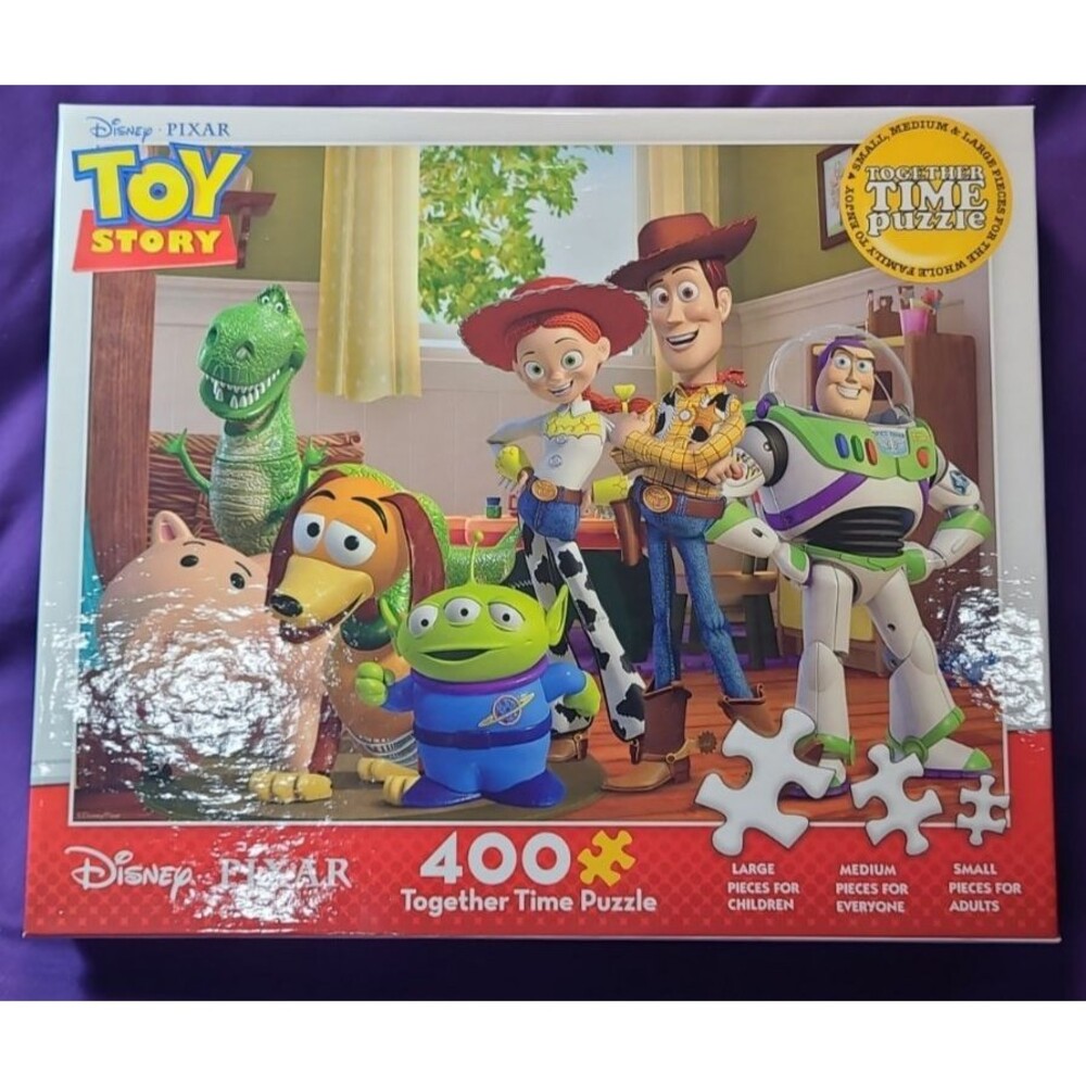 Toy Story Jigsaw Puzzle 400 Pc "Together Time" For Disney Pixar Woody Buzz